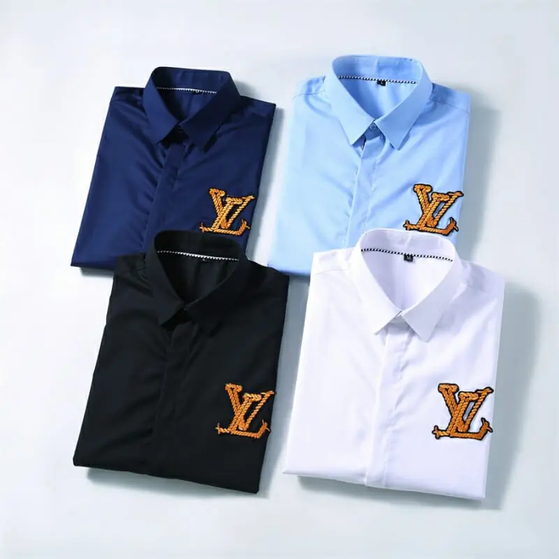 louis vuitton lv chemises manches longues pour homme s_123b22b1